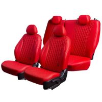 Чехлы Премиум Экокожа Байрон Ромб на Ravon R4 c 2016+