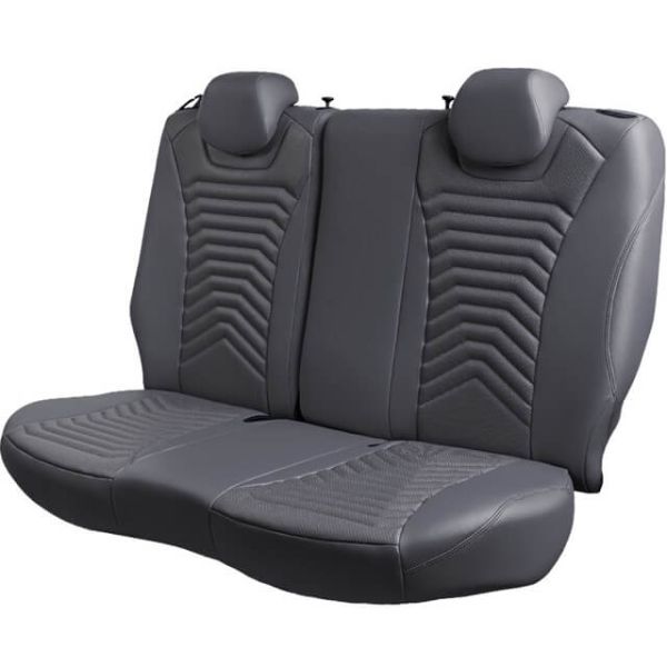 Чехлы Премиум Экокожа Байрон Президент|Жук на Kia Venga -1, 02.2010-05.2015, YN, РЗС60/40, 3Г