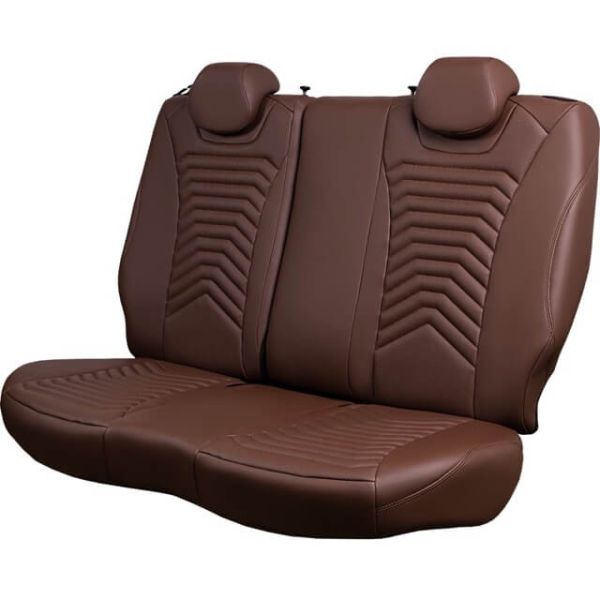 Чехлы Премиум Экокожа Байрон Президент|Жук на Kia Venga -1, 02.2010-05.2015, YN, РЗС60/40, 3Г