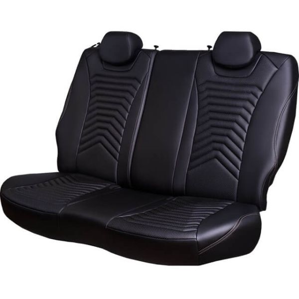 Чехлы Премиум Экокожа Байрон Президент|Жук на Kia Venga -1, 02.2010-05.2015, YN, РЗС60/40, 3Г