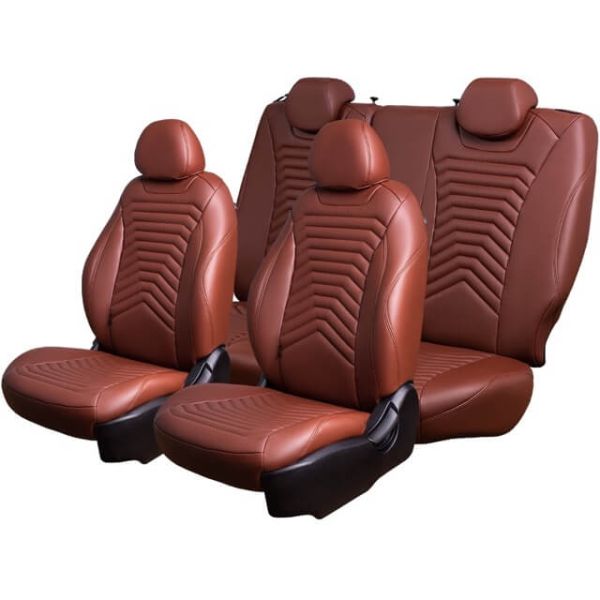 Чехлы Премиум Экокожа Байрон Президент|Жук на Kia Venga -1, 02.2010-05.2015, YN, РЗС60/40, 3Г