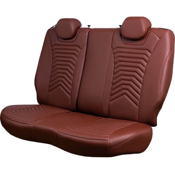 Чехлы Премиум Экокожа Байрон Президент|Жук на Kia Venga -1, 02.2010-05.2015, YN, РЗС60/40, 3Г