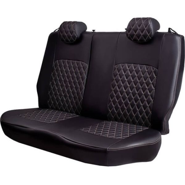 Чехлы Экокожа Турин Ромб на Kia Spectra 2004-2011 г.в.